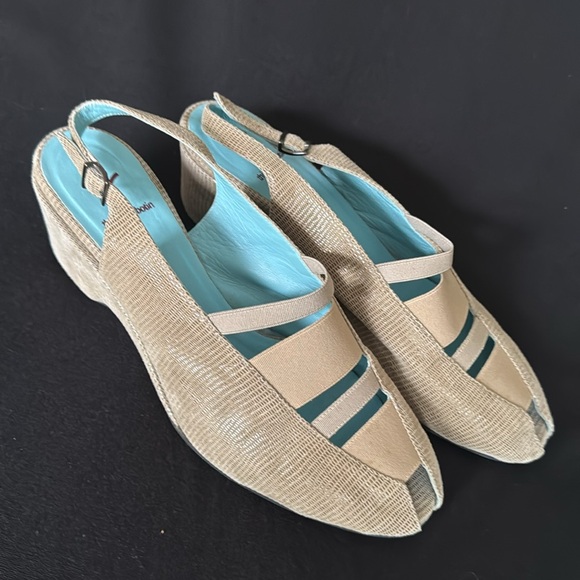 thierry rabotin Cherri Wedge Slingback Sandals - Picture 4 of 9